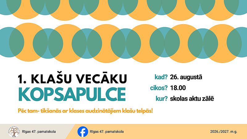 1. klašu vecāku kopsapulce